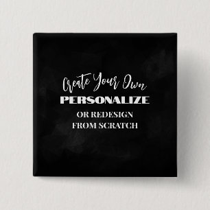 Macaron Carré 5 Cm Créer votre propre - Créez un bouton personnalisé