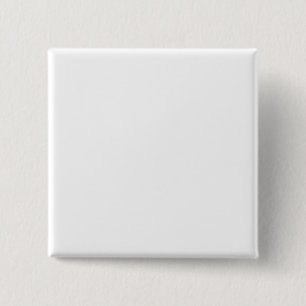 Macaron Carré 5 Cm Créez votre propre bouton Carré blanc, 2 pouces