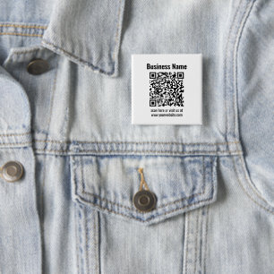 Macaron Carré 5 Cm Créez votre propre code QR Transparent