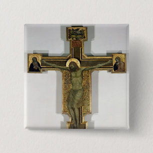 Macaron Carré 5 Cm Crucifix 2
