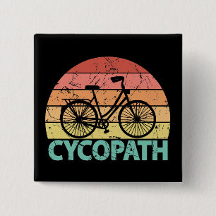 Macaron Carré 5 Cm Cycopath amusant vélo