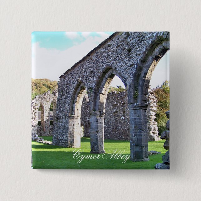 MACARON CARRÉ 5 CM CYMER ABBEY WALES (Devant)