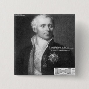 Macaron Carré 5 Cm Daniel Bernoulli Véritable Physique Citation Cadea