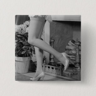 Macaron Carré 5 Cm Danse de femme