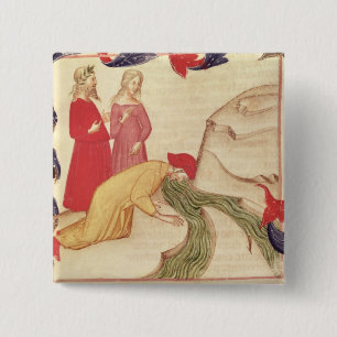 Macaron Carré 5 Cm Dante s'épurant avant d'entrer