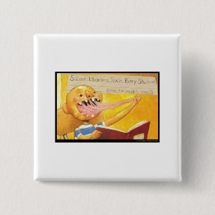 Macaron Carré 5 Cm David Shannon - les bibliothèques d'école