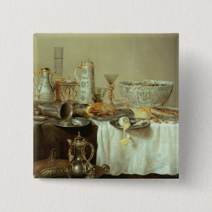 Macaron Carré 5 Cm De petit déjeuner toujours la vie, 1638