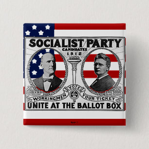 Macaron Carré 5 Cm Debs-Seidel Jugate - bouton