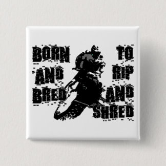 Macaron Carré 5 Cm Déchirure et lambeau