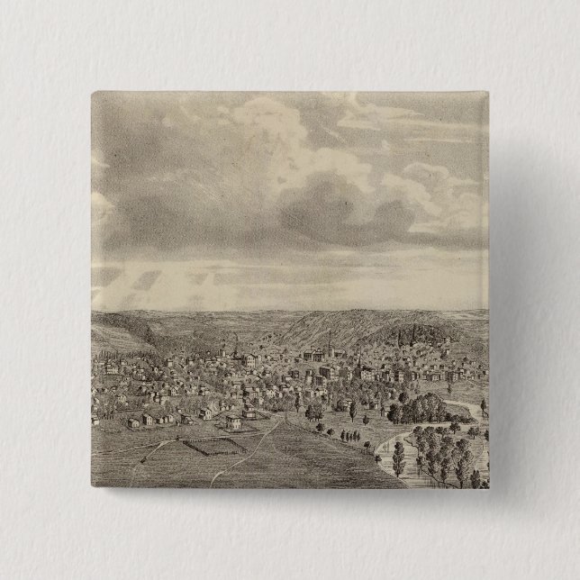 Macaron Carré 5 Cm Decorah, Winnesheik Co., Iowa (Devant)