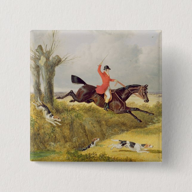 Macaron Carré 5 Cm Dégageant un fossé, 1839 (huile sur le panneau) (Devant)