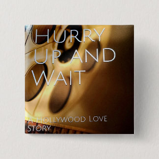 Macaron Carré 5 Cm Dépêchez et attendez le bouton