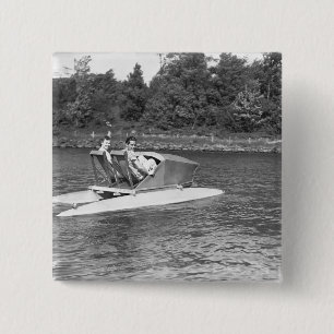 Macaron Carré 5 Cm Deux hommes