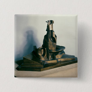 Macaron Carré 5 Cm Développement d'une bouteille en Space, 1912