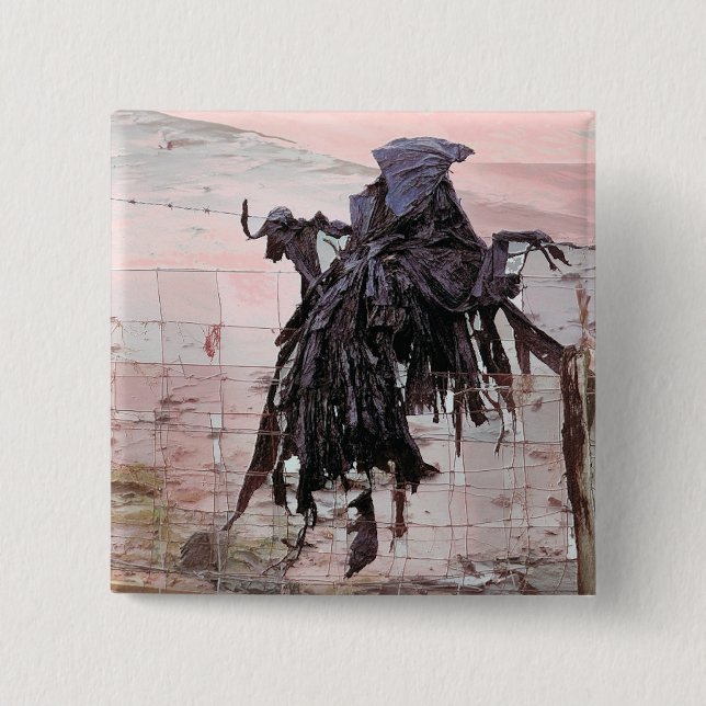 MACARON CARRÉ 5 CM DIABLE (Devant)