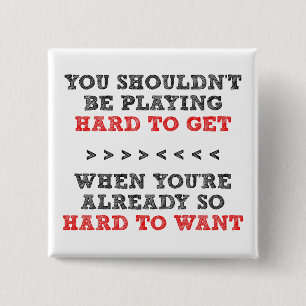 Macaron Carré 5 Cm Difficile D'Obtenir Wouny Bouton Drôle Épingle de 