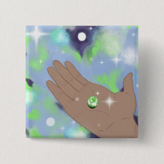 Macaron Carré 5 Cm Digital Art Button