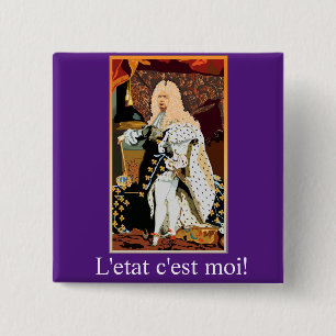 Macaron Carré 5 Cm Donald Trump Sun KIng