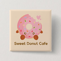 Donut joyeux avec pépites