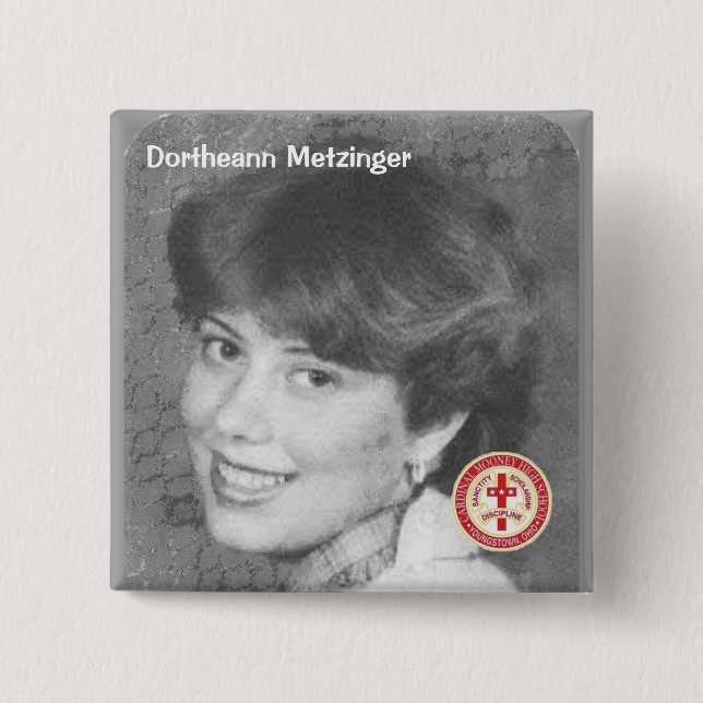 Macaron Carré 5 Cm Dortheann Metzinger (Devant)