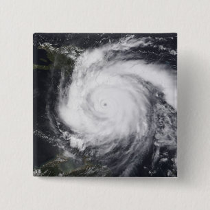 Macaron Carré 5 Cm Doyen d'ouragan dans l'Océan atlantique et la