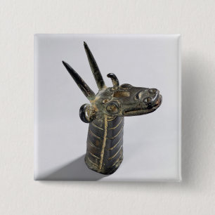 Macaron Carré 5 Cm Dragon, symbole du dieu Marduk, défunt pe assyrie