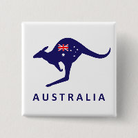 DRAPEAU DE KANGOUROU DE L'AUSTRALIE