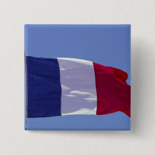 Macaron Carré 5 Cm Drapeau français
