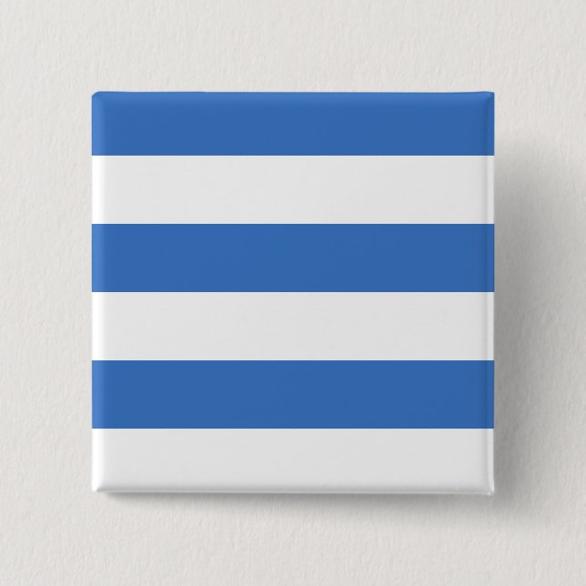 Macaron Carré 5 Cm Drapeau Tallinn, Estonie Bouton Pinback (Devant)