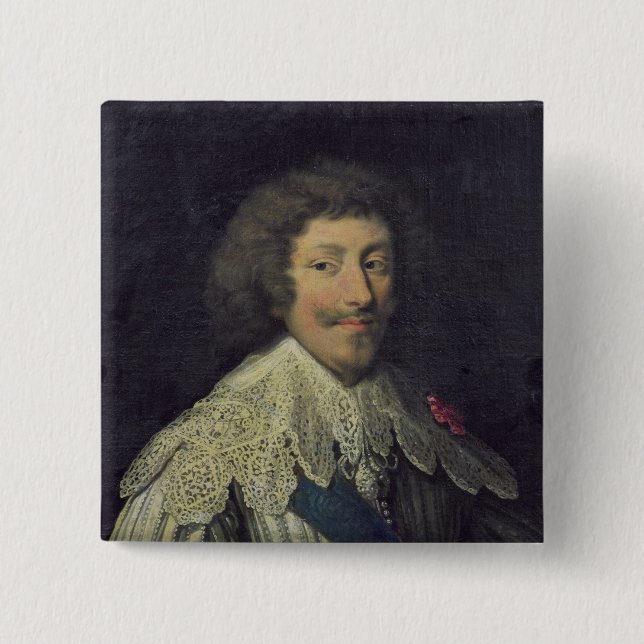 Macaron Carré 5 Cm Duc de Henri II de Montmorency (Devant)