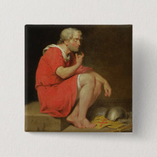 Macaron Carré 5 Cm Duc de Robert (c.1054-1134) de la Normandie en