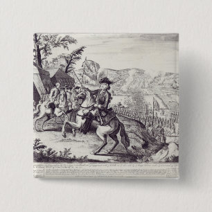 Macaron Carré 5 Cm Duc de William de Cumberland et le rebelle