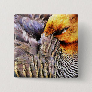 MACARON CARRÉ 5 CM DUCK