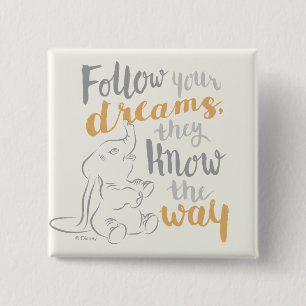 Macaron Carré 5 Cm Dumbo (homonymie)   Follow Your Dreams