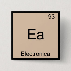 Macaron Carré 5 Cm Ea - Electronica Funny Chimie Symbole T