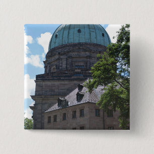 Macaron Carré 5 Cm Eglise St. Elizabeth à Nuremberg, Allemagne