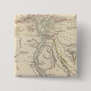 Macaron Carré 5 Cm Égypte antique