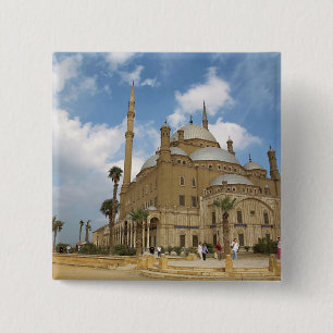 Macaron Carré 5 Cm Egypte, Le Caire, Citadelle, Mosquée Muhammad Ali