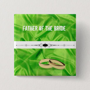 Macaron Carré 5 Cm Élégant`Lime Green Silk Mariage