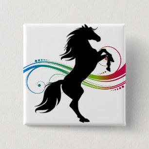 Macaron Carré 5 Cm Élevage coloré