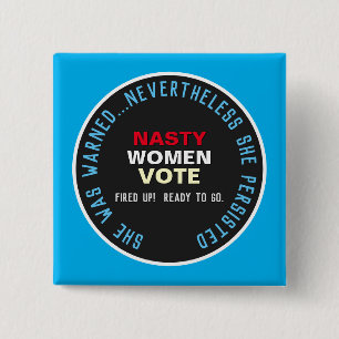 Macaron Carré 5 Cm Elle A Été Avertie Que Le Vote Des Femmes Nasty 