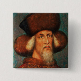 Macaron Carré 5 Cm Empereur Sigismund, 1433