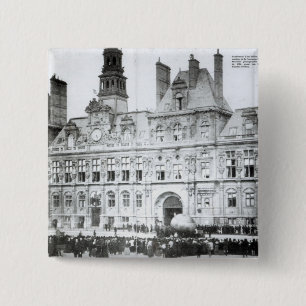 Macaron Carré 5 Cm En dehors de l'hôtel de Ville