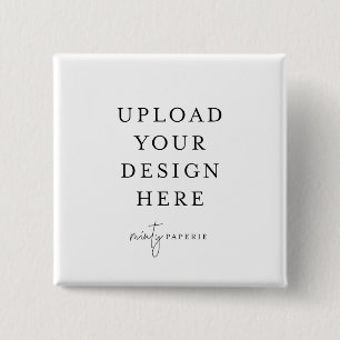 Macaron Carré 5 Cm Épingle carré 2 pouces