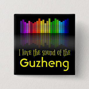 Macaron Carré 5 Cm Equaliseur audio numérique Rainbow Guzheng