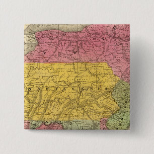 Macaron Carré 5 Cm États moyens, États-Unis