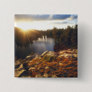 Macaron Carré 5 Cm États-Unis, Californie, Sierra Nevada Mountains.C