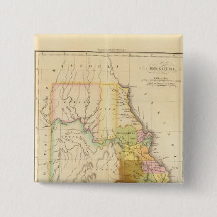 Macaron Carré 5 Cm États-Unis du Missouri