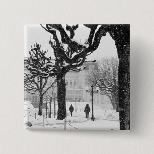 Macaron Carré 5 Cm Europe, Autriche, Salzbourg. Hiver,