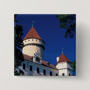 Macaron Carré 5 Cm Europe, château de Konopiste, République tchèque,